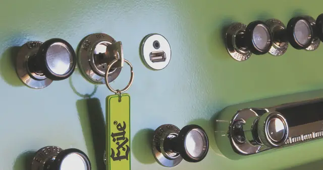 RetroSound forlengelsesledning USB-A/USB-C Sort 