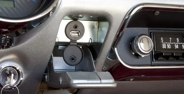 RetroSound forlengelsesledning USB-A/USB-C Sort 