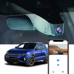 FITCAMX Integrert 4K Dashcam (foran) VW T-Roc (2017 - 2025)