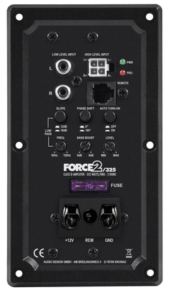 AudioDesign Forsterkermodul 1x200W 1x200W RMS 4ohm / 1x325W RMS 2ohm