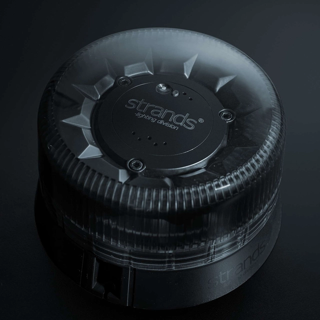 Strands Black Raven Roterende varsellys Kun 10W!, 3 mønstre 