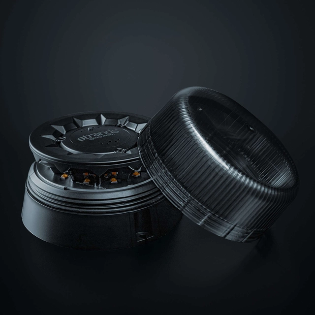 Strands Black Raven Roterende varsellys Kun 10W!, 3 mønstre 