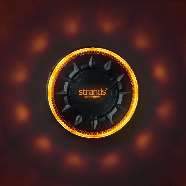 Strands Black Raven Roterende varsellys Kun 10W!, 3 mønstre 