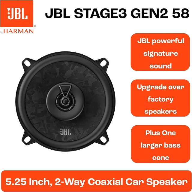 JBL Fulltone STAGE3, Gen2 5¼" 480W max, 5¼", 2-veis 