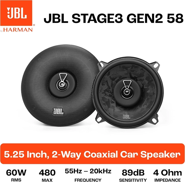 JBL Fulltone STAGE3, Gen2 5¼" 480W max, 5¼", 2-veis 