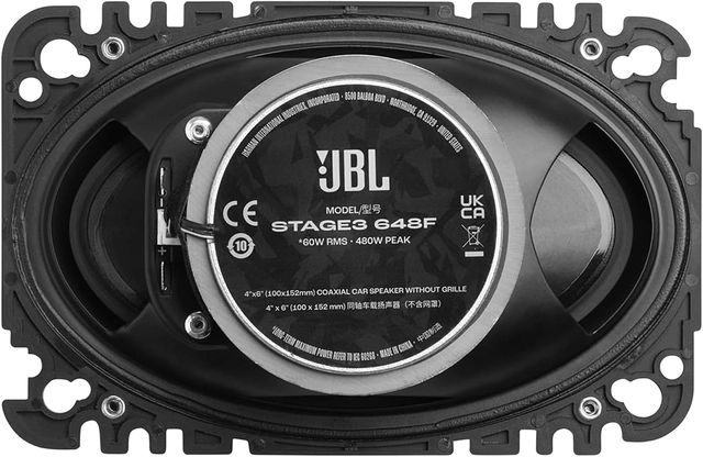 JBL Fulltone STAGE3, Gen2, 4x6" u/grill 480W max, 4x6", 2-veis 