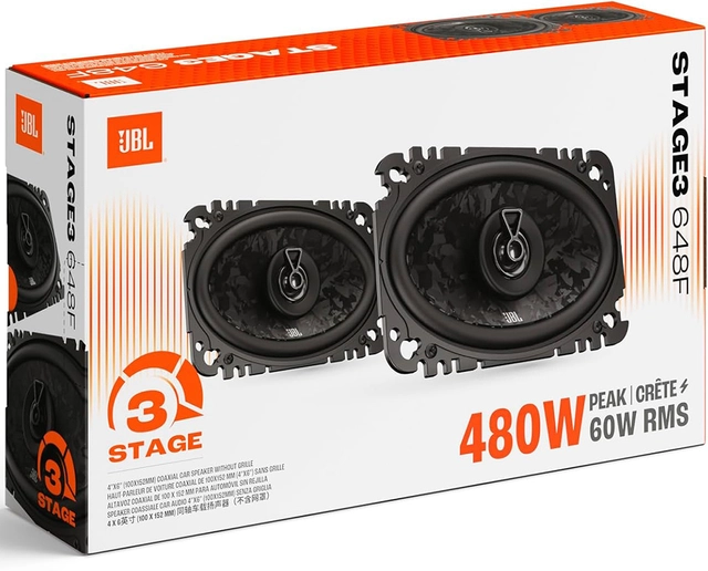 JBL Fulltone STAGE3, Gen2, 4x6" u/grill 480W max, 4x6", 2-veis 
