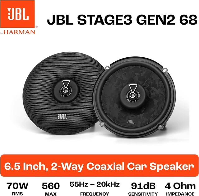 JBL Fulltone STAGE3 ,Gen2, 6½" 560W max, 6½", 2-veis 