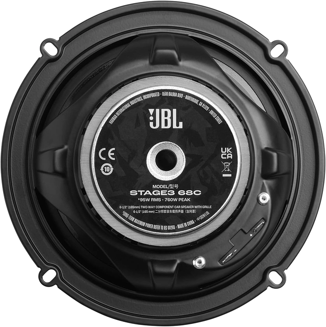 JBL Komponentsett STAGE3, Gen2, 6½" 760W max, 6½", 2-veis komponentsett 