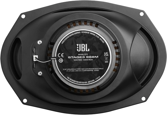 JBL Fulltone STAGE3, Gen2, 6 x 9" 375W max, 6 x 9", 3-veis 