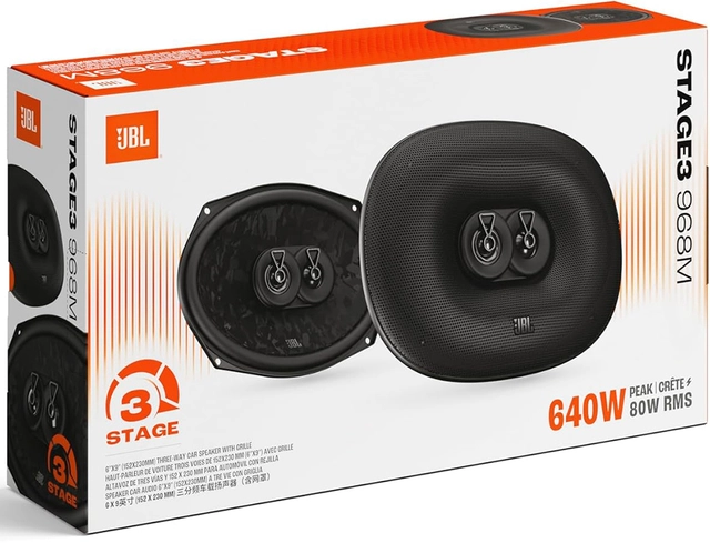 JBL Fulltone STAGE3, Gen2, 6 x 9" 375W max, 6 x 9", 3-veis 