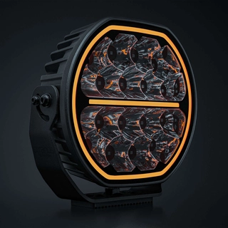 Strands Big Energy 2.0, 9" LED ekstralys, 132 Watt, 12.900 Lumen