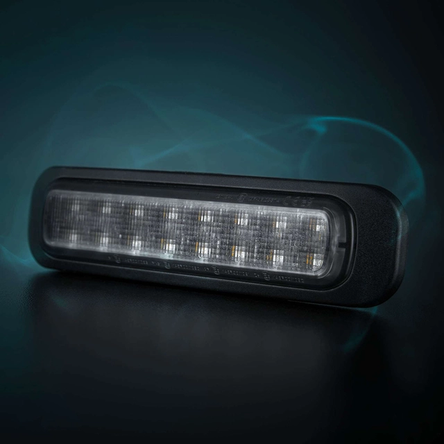 Strands Dark Knight Sidemarkør Røkfarget glass 