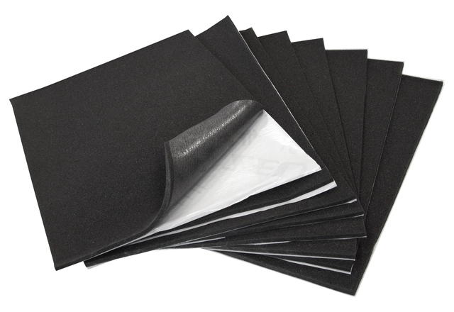 HiFonics ZEUS ZSQ7 Akustisk skum 7mm, selvklebende 