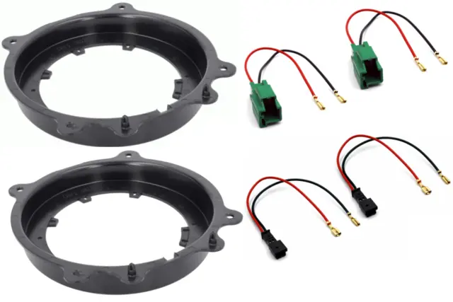 InCarTec Høyttaleradaptersett Framdører Tesla Model 3/Y 