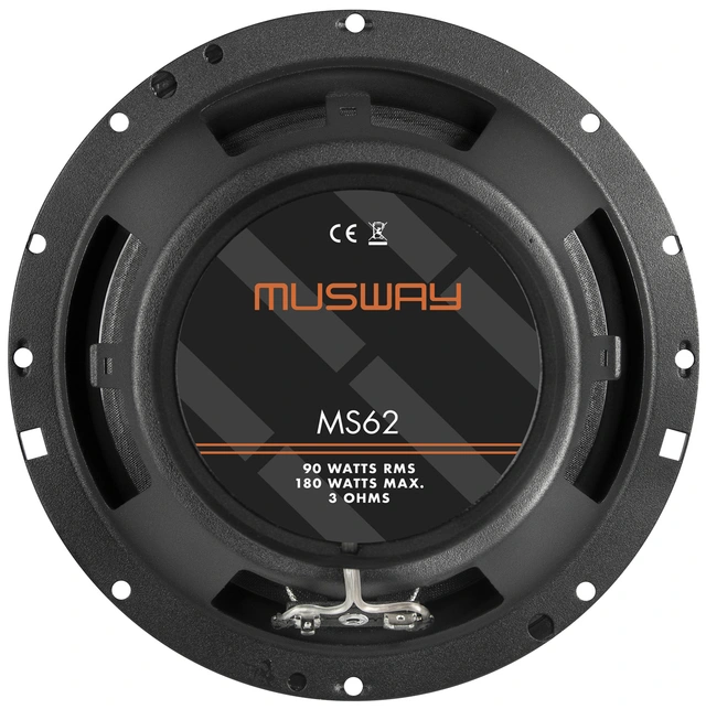 Musway MS62 6½" Koaksial 90/180W 