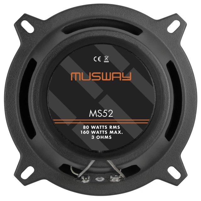 Musway MS52 5¼" Koaksial 80/160W 