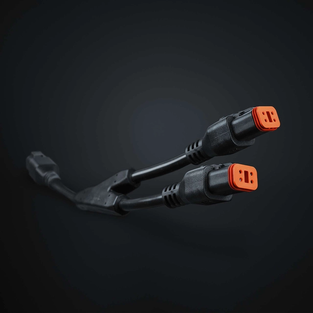 Strands PRO DT-4pin til 2 x DT-4 splitt Y-ledd 1 x DT-4 til 2 x DT-4 