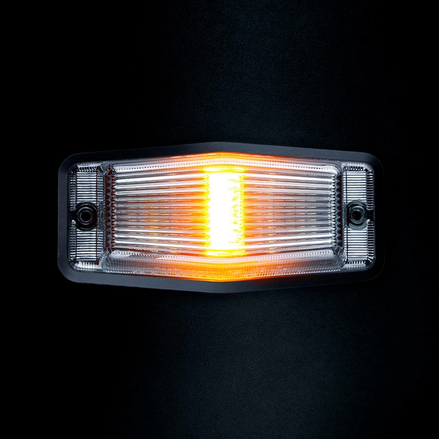 Strands IZE LED silver arrow duo Varsellys og hvitt/orange markeringslys 