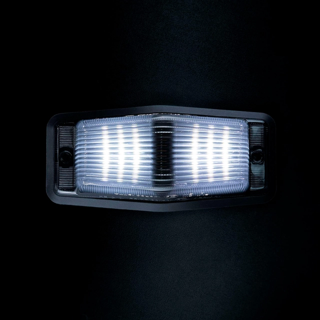 Strands IZE LED black bullet duo Varsellys og hvitt/orange markeringslys 