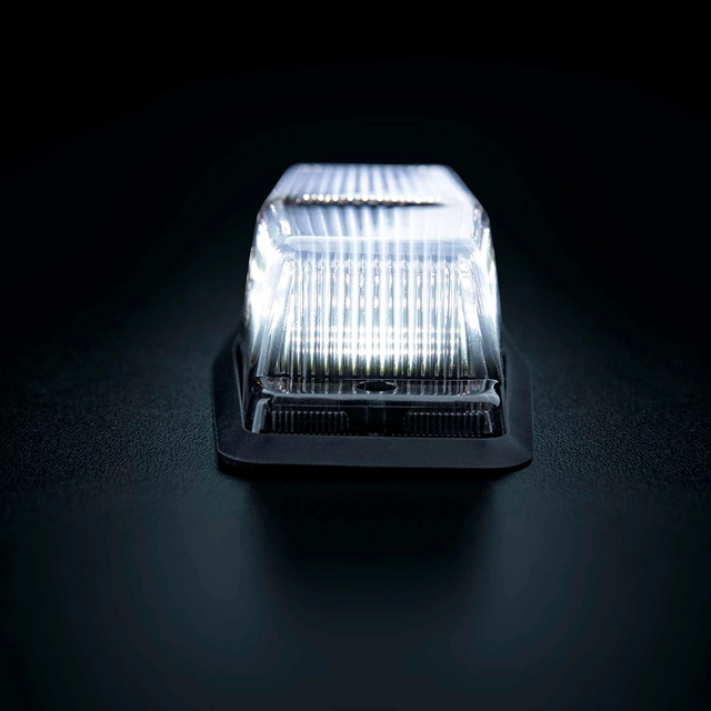 Strands IZE LED black bullet duo Varsellys og hvitt/orange markeringslys 