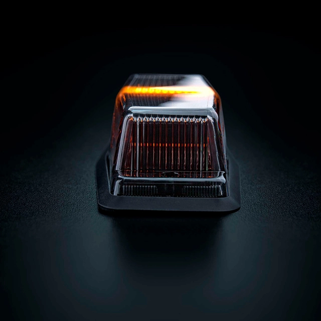 Strands IZE LED black bullet duo Varsellys og hvitt/orange markeringslys 