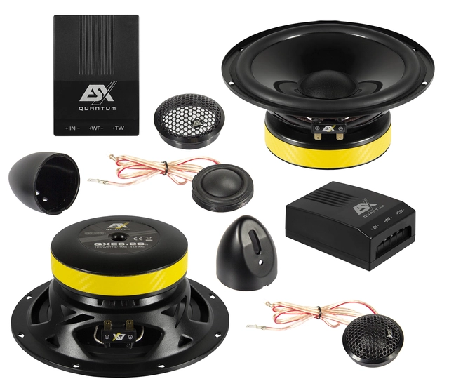 ESX QUANTUM QXE6.2Cv2 2-veis 16,5 cm (6,5") Komponentsett 