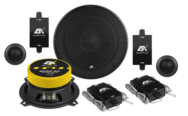 ESX QUANTUM QXE5.2C 2-veis 13 cm (5,25") Komponentsett 