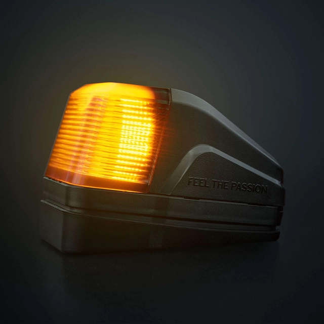 Strands IZE LED taklys duo Orange og hvitt parklys og varsellys 