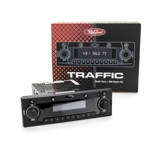 RetroSound Traffic Displayenhet Universal 1-din displayenhet