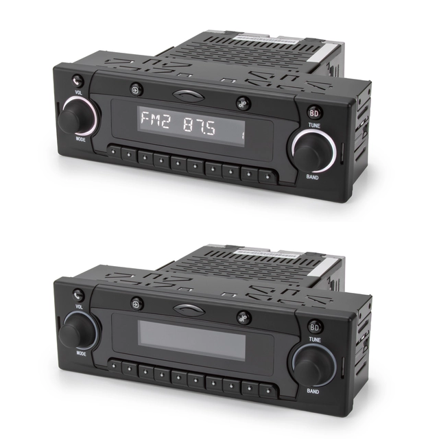 RetroSound Traffic Displayenhet Universal 1-din displayenhet 