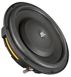 ESX QXP124 30 cm (12”) flat subwoofer med grill