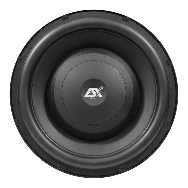 ESX QXP124 30 cm (12”) flat subwoofer med grill 