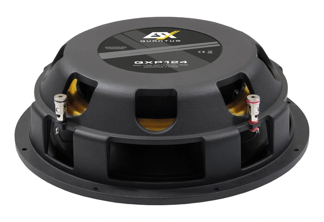 ESX QXP124 30 cm (12”) flat subwoofer med grill 