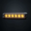 Strands Dark Knight SM6 sidemark 6 LED Mørk linse, orange