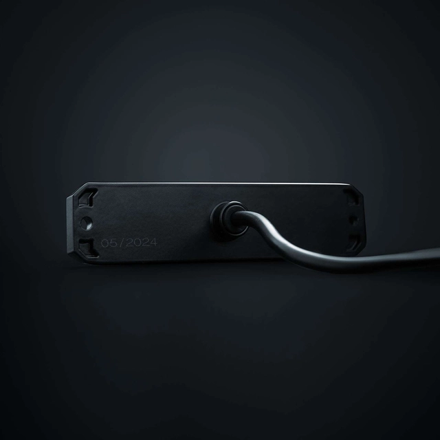 Strands Dark Knight SM6 sidemark 6 LED Mørk linse, orange 