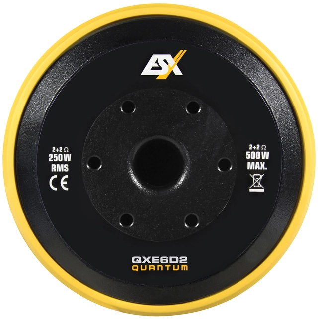 ESX QUANTUM QXE6D2 16,5 cm (6,5”) Subwoofer 