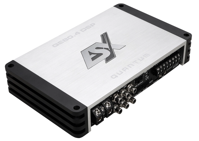 ESX QUANTUM QE80.4 DSP 4-kanals forsterker med 8-kanals DSP 