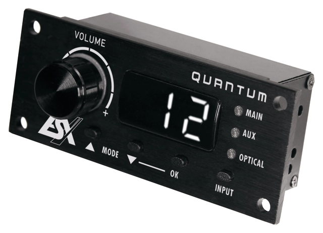 ESX QUANTUM QE80.4 DSP 4-kanals forsterker med 8-kanals DSP 