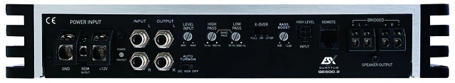 ESX QUANTUM QE600.2 2-kanals klasse D digital forsterker 