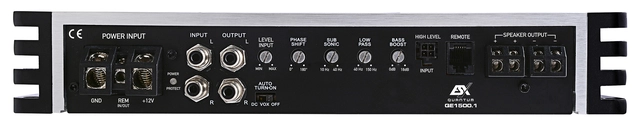 ESX QUANTUM QE1500.1 Mono klasse D digital forsterker 