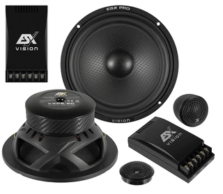 ESX VISION PRO VXP6.2C 2-veis 16,5 cm (6,5") Komponentsett