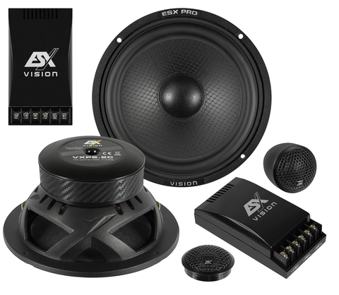 ESX VISION PRO VXP6.2C 2-veis 16,5 cm (6,5") Komponentsett