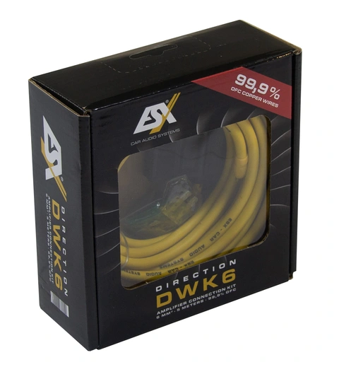 ESX DIRECTION DWK6 Kabelkit 6 mm², Full kobber