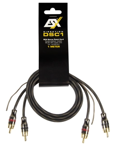 ESX DSC1 RCA kabel Kopper, 1 meter