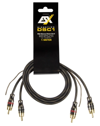 ESX DSC1 RCA kabel Kopper, 1 meter