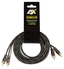 ESX DSC3 RCA kabel Kopper, 3 meter