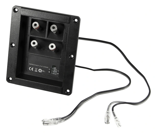 AudioDesign QCT Terminal for basskasser m/hurtigkontakt 