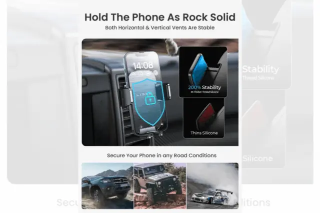 LISEN Auto-Lock Mobilholder 