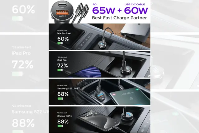 LISEN 95W USB-C billader 